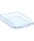 Briefablage Ice 1014720741 A4 / C4 blau-transparent Kunststoff stapelbar