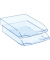 Briefablage Ice 1014720741 A4 / C4 blau-transparent Kunststoff stapelbar