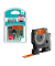 D1 Vinyl-Schriftband 1978367 12mm x 3m schwarz/orange flexibel selbstklebend