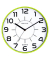 Wanduhr POP GREEN ANISE 400094284 +Batterien anis-grün