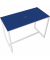 Stehtisch TD114.13.06P 110cm (H), 114x75cm (BxT), rechteckig, blau / weiß