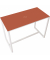 Stehtisch TD114.13.18P 110cm (H), 114x75cm (BxT), rechteckig, rot / weiß