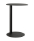 Beistelltisch TA40.11, 57cm (H), 40x40cm (BxT), rund, anthrazit / anthrazit