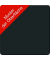 Beistelltisch LAZY TBL60.01.01, 45cm (H), 60,5x50cm (BxT), Trapezform, schwarz / schwarz
