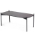 Beistelltisch MEET, 40cm (H), 100x50cm (BxT), rechteckig, schwarz / schwarz