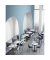 Bistrotisch MEZZO TRMC60X80.01.13, 75cm (H), 80x60cm (BxT), rechteckig, weiß / schwarz