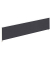 Tischtrennwand grau 120,0 x 33,0 cm