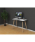 Schreibtisch easyHome HOP, 75cm (H), 100x50cm (BxT), rechteckig, weiß / buche