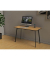 Schreibtisch easyHome HOPM, 75cm (H), 100x50cm (BxT), rechteckig, buche / schwarz