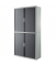 Aktenschrank E2CT0000300028, abschlie&szlig;bar, 4 OH, anthrazit/grau, 110x204x41,5cm (BxHxT)