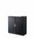 Aktenschrank easy Office E1CT0009600045, Kunststoff/Stahl abschließbar, 2 OH, 110 x 104 x 41,5 cm, schwarz