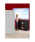 Aktenschrank easy Office E1C0006500020, Kunststoff/Stahl abschließbar, 2 OH, 110 x 104 x 41,5 cm, keine Fachböden, schwarz