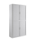 Aktenschrank easy Office E2C0006500012, Kunststoff/Stahl abschließbar, 4 OH, 110 x 204 x 41,5 cm, keine Fachböden, weiß