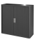 Aktenschrank easy Office E1CT0002400029, Kunststoff/Stahl abschließbar, 2 OH, 110 x 104 x 41,5 cm, anthrazit