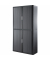 Aktenschrank easyOffice E2CT0002400021, abschlie&szlig;bar, 4 OH, anthrazit, 110x204x41,5cm (BxHxT)