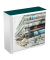 Aktenschrank easy Office 8181ST, Kunststoff/Stahl abschließbar, 2 OH, 110 x 104 x 41,5 cm, keine Fachböden, bunt/weiß (Zeitun