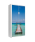 Aktenschrank easy Office 3025ST, Kunststoff/Stahl abschließbar, 4 OH, 110 x 204 x 41,5 cm, keine Fachböden, bunt/weiß (Urlaub