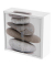 Aktenschrank easy Office 8179ST, Kunststoff/Stahl abschließbar, 2 OH, 110 x 104 x 41,5 cm, keine Fachböden, grau (Steine)