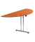 Anbautisch TPCHDR140M klappbar kirsche halbrund 140x70 cm (BxT)