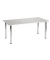 Tischplatte 25-PL128RG grau rechteckig 120x80 cm (BxT)