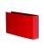 Bankordner VELOCOLOR Classic 4169221, 1/3 A4 45mm schmal Karton vollfarbig hellrot