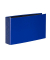Bankordner VELOCOLOR Classic 4169250, 1/3 A4 45mm schmal Karton vollfarbig blau