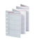 Kalendereinlage 02-0285, Pocket, 12 Monate / 2 Seiten, 74x105mm (A7), 2025