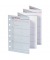 Kalendereinlage 02-0468, Kompakt, 12 Monate / 2 Seiten, 95x167mm (A6), 2025