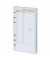 Kalendereinlage 02-0094, Kompakt Vertikal, 1 Woche / 2 Seiten, 95x167mm (A6), 2025