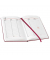 Buchkalender 02-0148, V-Book, braun, 1 Woche / 2 Seiten, 14x21cm (A5), 2025