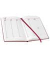 Buchkalender 02-0148, V-Book, braun, 1 Woche /  2 Seiten, 14x21cm (A5), 2026