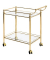 Servierwagen gold
