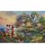 Thomas Kinkade Sweethearts Mickey & Minnie Puzzle 1000 Teile