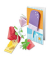 Bastelblock Design Basic Intensiv - 20 Blatt, 24 x 34 cm, sortiert