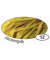 9012 50g  Naturbast Bast Raffia matt zitronengelb
