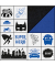 Motivstempel-Set SUPERHEROES