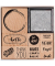 Motivstempel-Set LETTERING