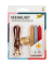 Siegel-Set 31019, 3 Wachs rot + silber + gold, 2 Motive, 1 Griff
