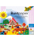 Buntpapier gummiert farbsortiert 80 g/qm