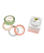 Washi Dekor pastell Deko-Klebeband matt 10,0/15,0 mm x 5,0 m