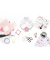 Bastelset Explosionsbox Romance 46 tlg.