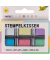 Stempelkissen pastell weiß, hellgelb, flieder, hellblau, rosa, hellgün 6x 2,4 x 2,4 cm