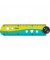Klapplineal Croc Croc gelbtürkis