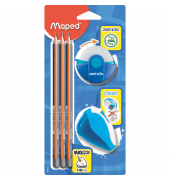 Schreibgeräteset BLACK'PEPS, 899926FC, schwarz, HB