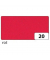 Bastelmoosgummi 20x29cm 2mm stark hochrot 231020