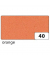 Bastelmoosgummi 20x29cm 2mm stark orange 231040