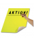 Plakatkarton 48x68 einseitig gefärbt zitronengelb 380g 65125