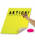 Plakatkarton 48x68 einseitig gefärbt leuchthrellot 380g 65926