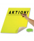 Plakatkarton 48x68 einseitig gefärbt leuchtgrün 380g 65941