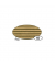 Bastelwellpappe E-Welle 50x70cm  gold 741065